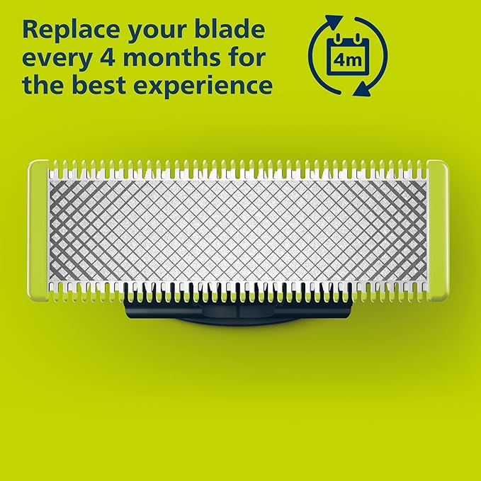 Philips Norelco OneBlade Face + Body Hybrid Electric Trimmer and Shaver, QP2630/70
