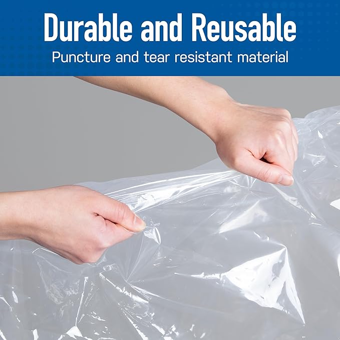 10 Pack Large Vacuum Storage Bags for Comforters, Blankets & Clothes – Vacuum Sealed Compression Bags with Hand Pump – Space Saver Storage Bags for Bedding, Moving, Travel & Organization