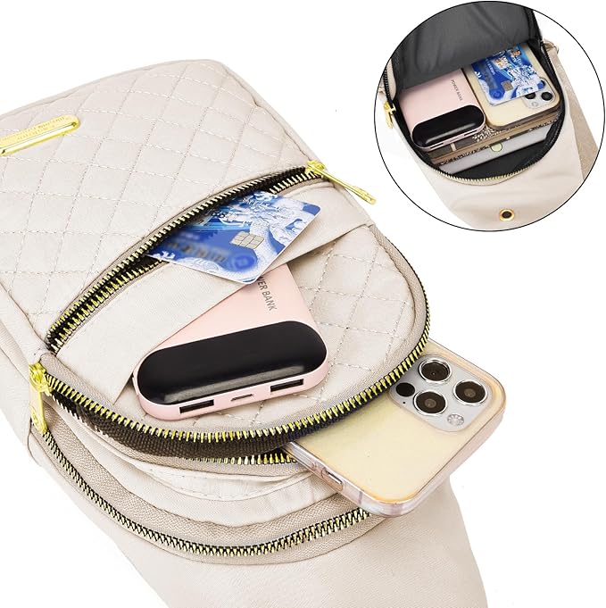 Small Sling Bag For Women Men Casual Crossbody Sling Backpack