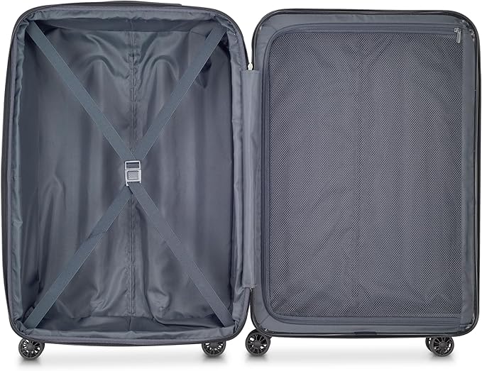 DELSEY PARIS Helium Aero Hardside Expandable Luggage with Spinner Wheels, Blue Cobalt, 2-Piece Set (19/24)