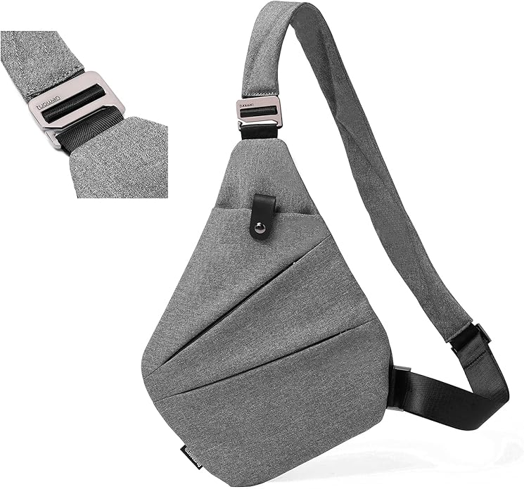 weiatas Sling Bag Chest Shoulder Backpack Crossbody Bags for Men Women Travel Outdoors