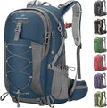 Maelstrom Hiking Backpack,Camping Backpack,40L Waterproof Hiking Daypack with Rain Cover,Lightweight Travel Backpack,Blue