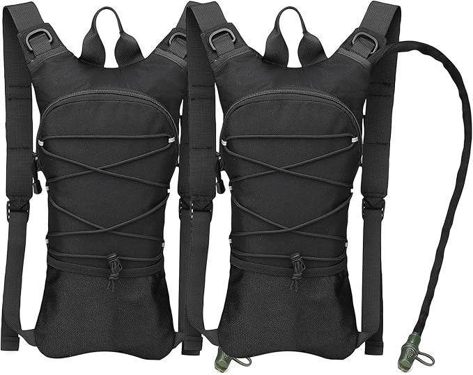 ATBP Running Hydration Vest Pack Thermal Insulation 3L TPU Water Bladder Tactical Backpack Bag for Cycling Hiking Daypack Men & Women