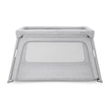 Newton Baby Deluxe Travel Crib & Play Yard | Breathable, Washable Mattress, Foldable Playpen for Toddlers, Travel Bag, Grey
