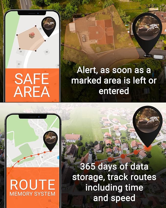PAJ GPS Vehicle Finder 4G, 1.0 - Cellular Connected, Real Time Tracking GPS Tracker for Cars, Motorcycles, Trucks & More - Versatile & Secure Fleet Management
