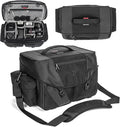 Tamrac Stratus 15 Camera Bag for Photographers, Camera Case for Photography Accessories, Shoulder Bag for DSLR and Mirrorless Cameras, Crossbody Camera Bag with Tripod Holder Strap - Black