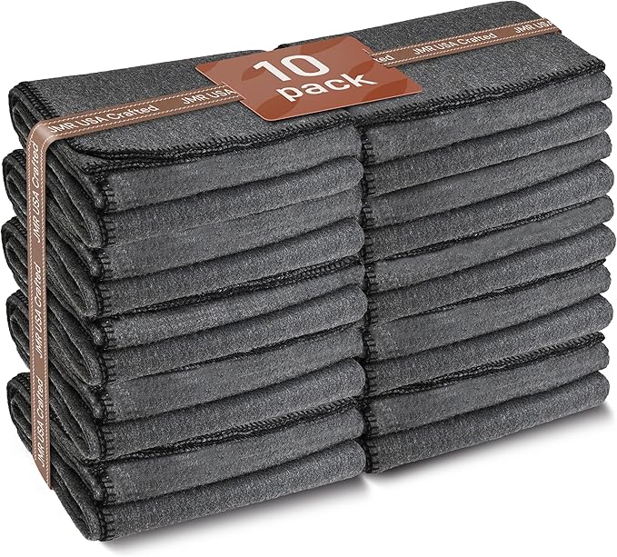 Wool Camping Blanket – 70% Wool Heavy-Duty Military Style Throw, Warm & Washable, Fire Retardant Cover for Emergency, Survival & Outdoor Use – Perfect for Camping, Car, Home & Hiking, Grey 66x90