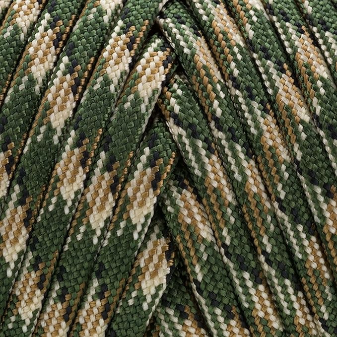 TOUGH-GRID 750 Paracord Rope Nylon Parachute Cord, Made in USA Survival Kit, Outdoor Adventures, Camping, Tactical Gear & Emergency Supplies, Military Type IV Mil-Spec
